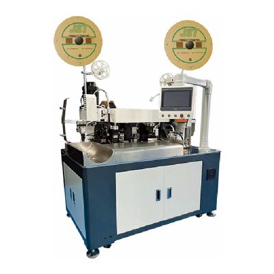 Automatisk beklædt wire skære stripping crimping maskine